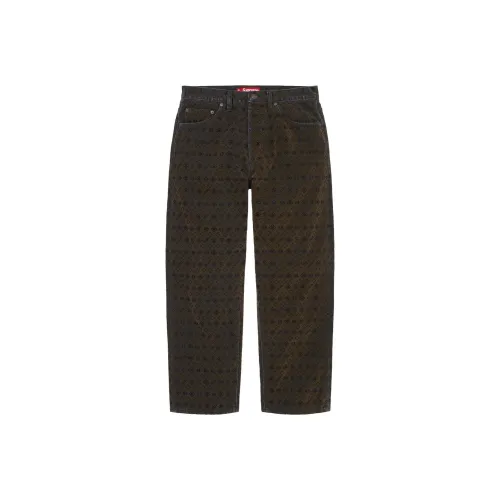 Supreme Flocked Loose Fit Jean