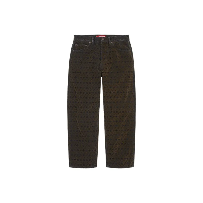 Supreme Flocked Loose Fit Jean-6
