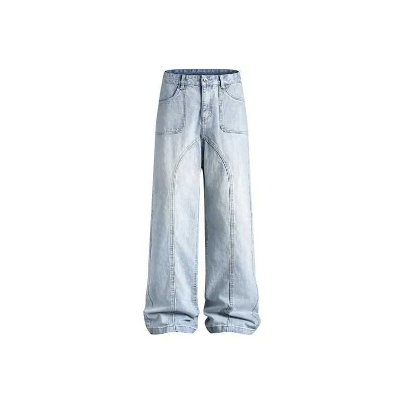 Zanzas Jeans Unisex Light Blue-0