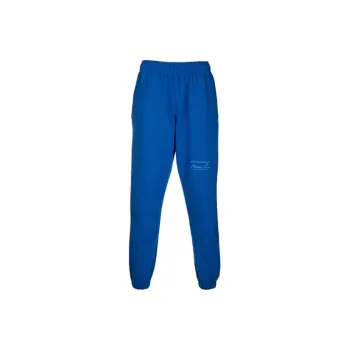 Martine Rose Knitted Sweatpants Men Blue