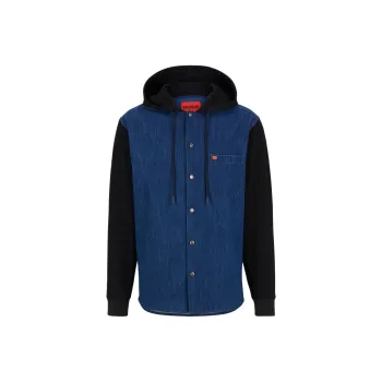 HUGO BOSS Jackets & Coats Men's Marine Blue