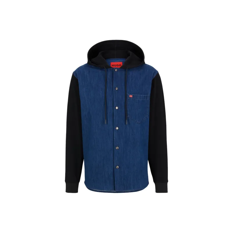 HUGO BOSS Jackets & Coats Men's Marine Blue-0