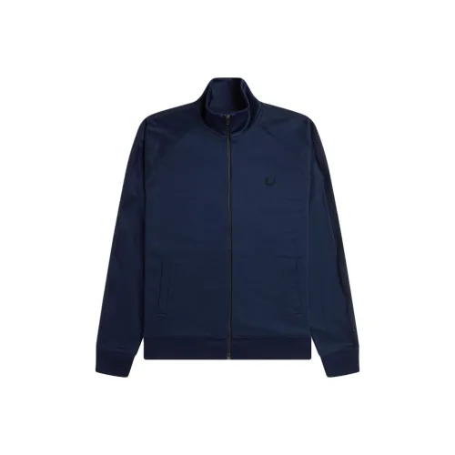 FRED PERRY Jackets & Coats Men's Blue