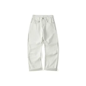 FAIRWHALE Jeans Unisex White