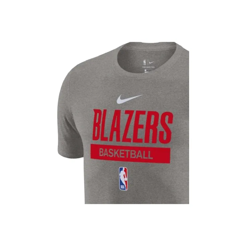 Nike T-Shirts Men Heather Gray-3