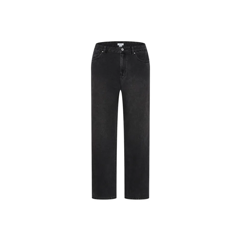 URBAN REVIVO Jeans Men's Jet Black-0