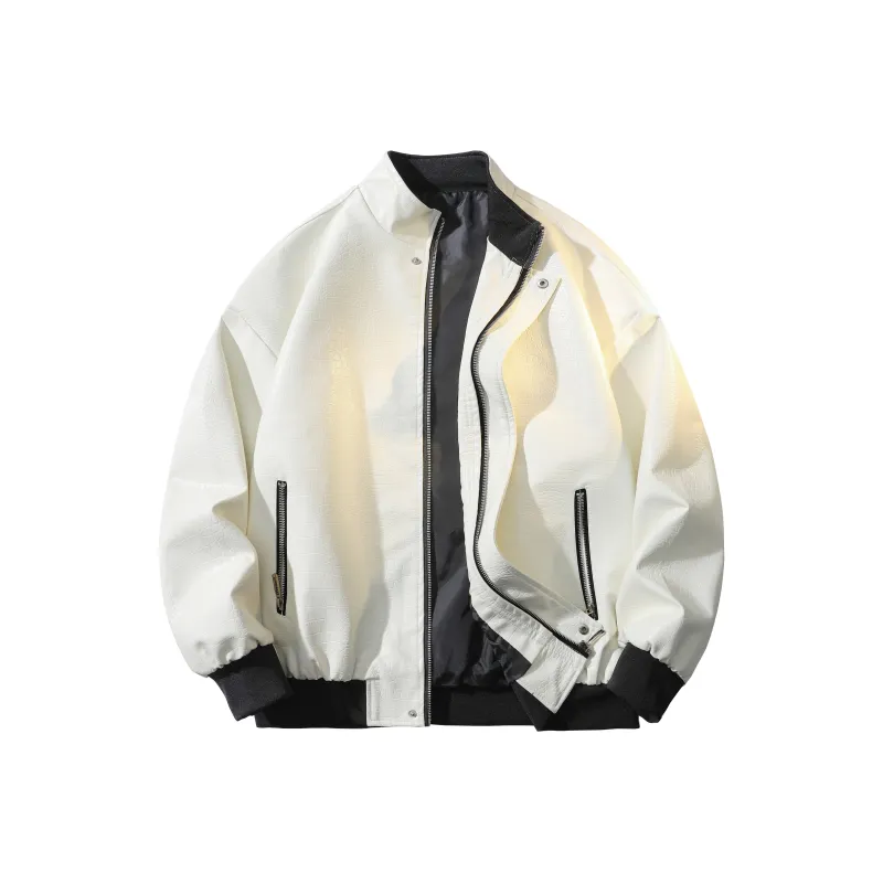 TITH Leather Jackets Unisex-5
