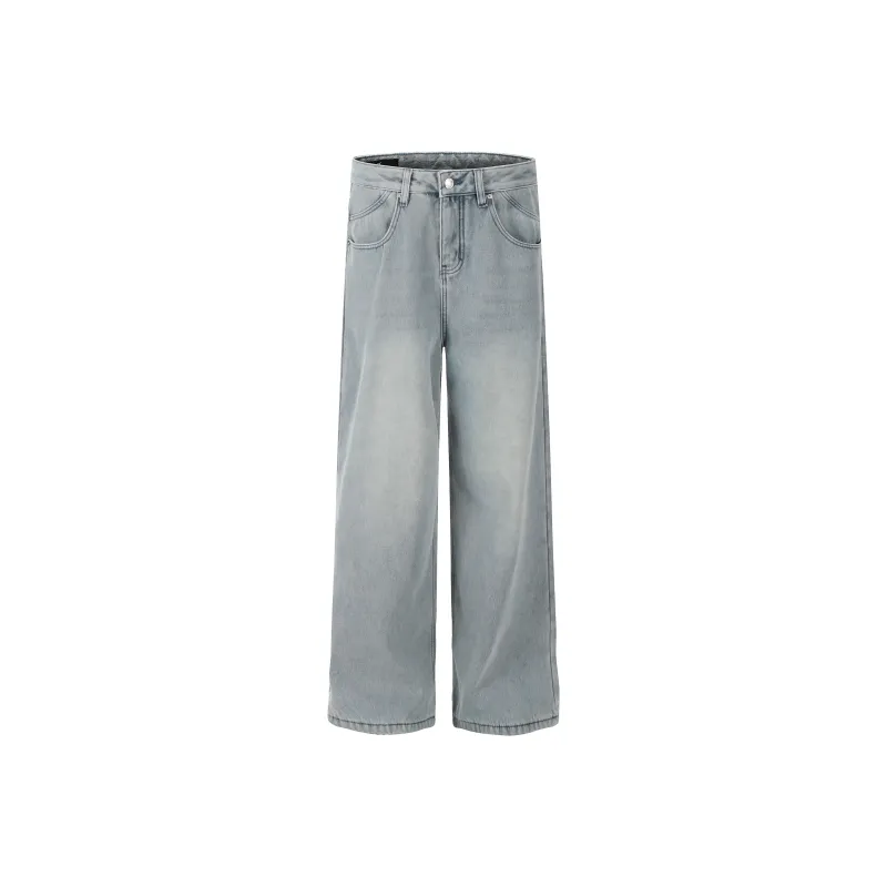 YINLEI Jeans Unisex Light Blue-0