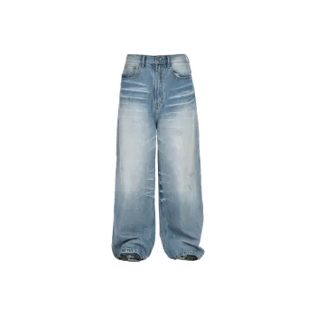 STEEPC Jeans Men's Ice Blue Wash Color