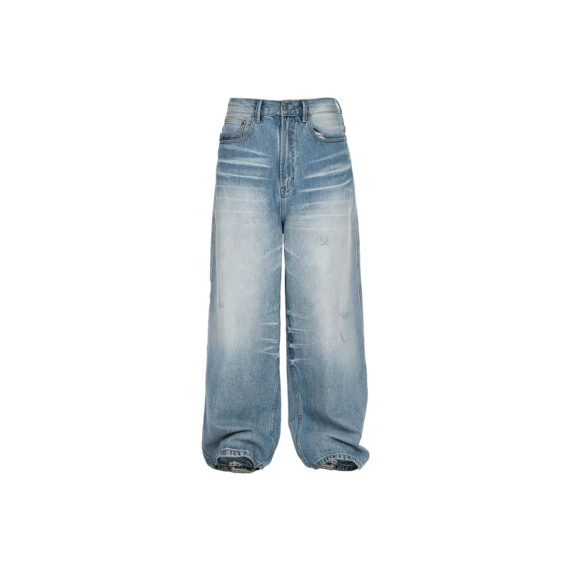 STEEPC Jeans Men's Ice Blue Wash Color-0