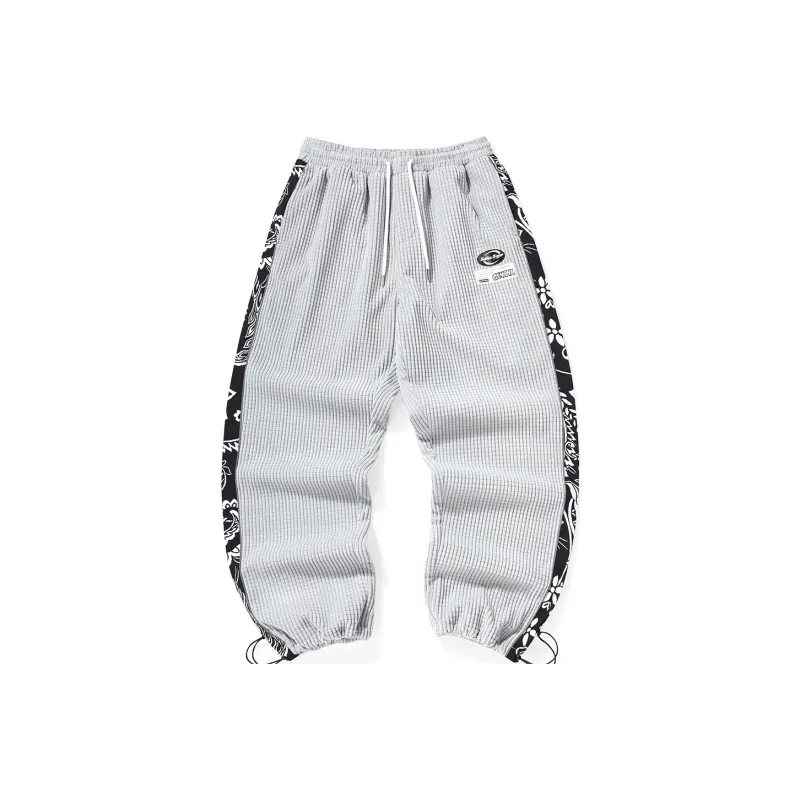 GENANX Casual Pants Unisex Gray-0