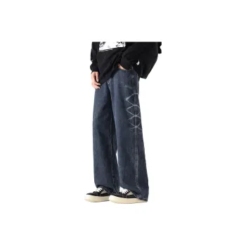 Tonlion Jeans Unisex Vintage Blue