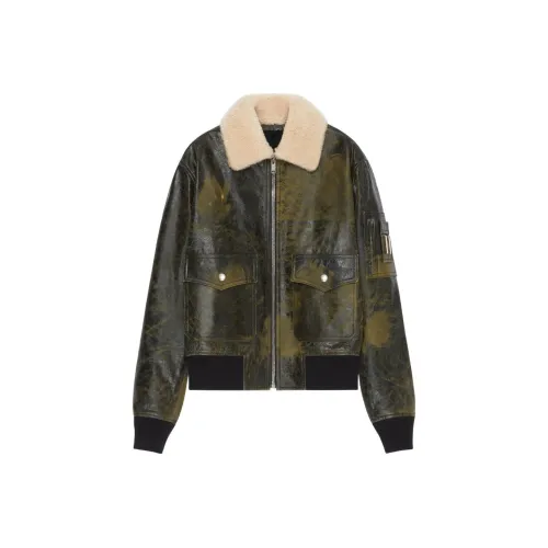 GIVENCHY SS23 Leather Jacket Men's Multicolor