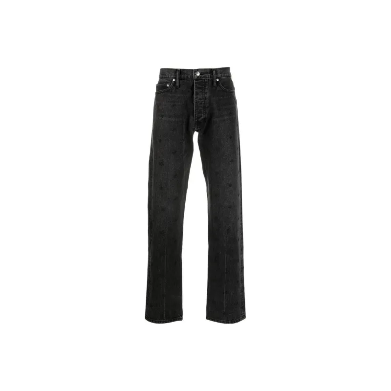 RHUDE Bandana Embroidered Denim-0