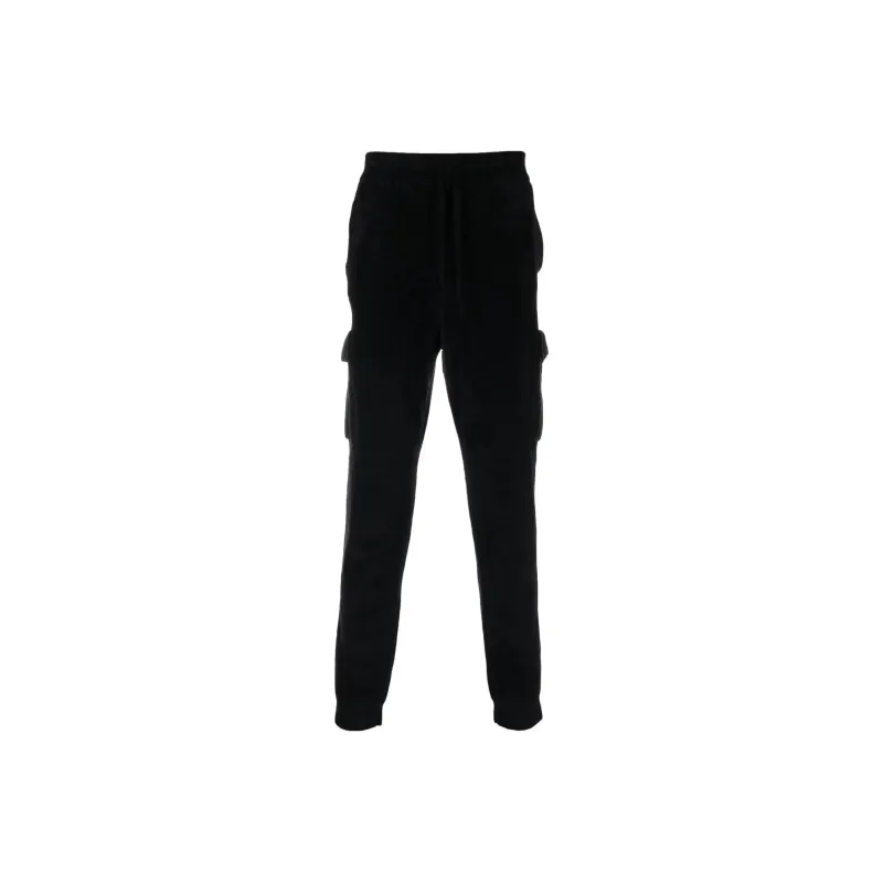 Helmut Lang Knitted Sweatpants Men Black-0