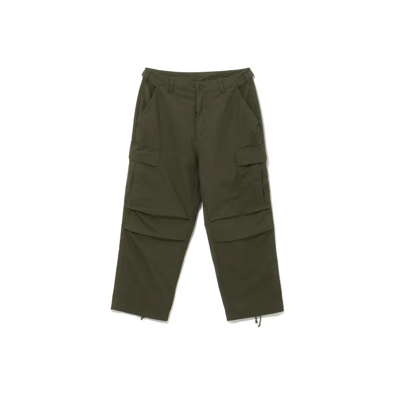 New Era FW22 Casual Pants Men's Army Green-0