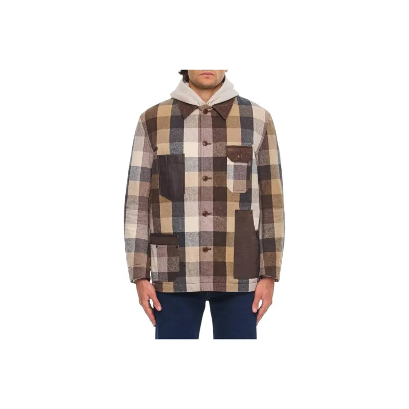 JUNYA WATANABE Checked Buttoned Jacket-0