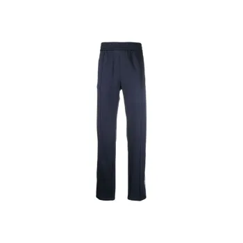 VERSACE Knitted Sweatpants Men Blue