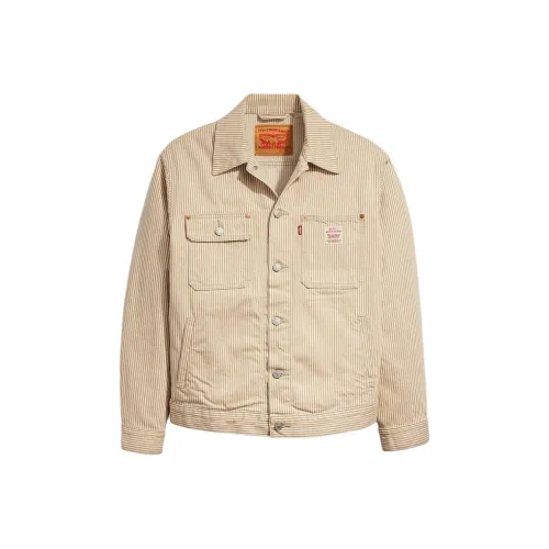 Levi's Sunrise Trucker Jacket Jackets Coats Men's Khaki
