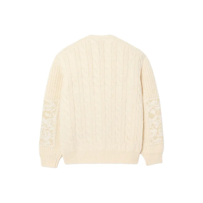LACOSTE X Lemarié Floral appliqué Sweater-1