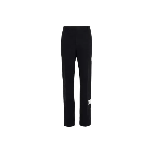 THOM BROWNE Logo Patch Chino Pants