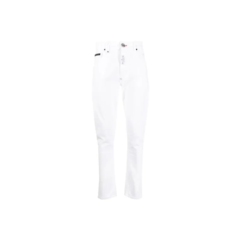 PHILIPP PLEIN Logo plaque Skinny Jeans-0
