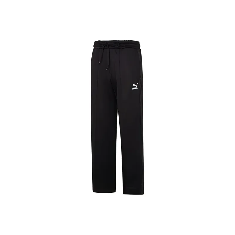 PUMA Knitted Sweatpants Men's Black-0