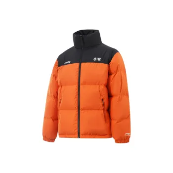 LiNing Fondue Down Series Down Jacket Unisex Ochre Orange