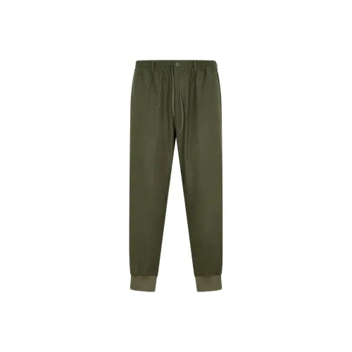 Y 3 Knitted Sweatpants Men Green