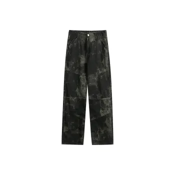 MEIPIN TANG Cargo Pants Unisex Black