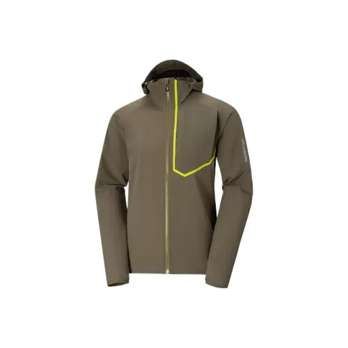 SALOMON Jackets Coats Men's Mushroom Brown