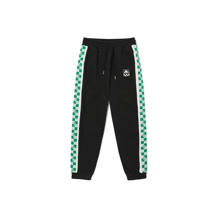Kappa Knitted Sweatpants Unisex Black 990 A-0