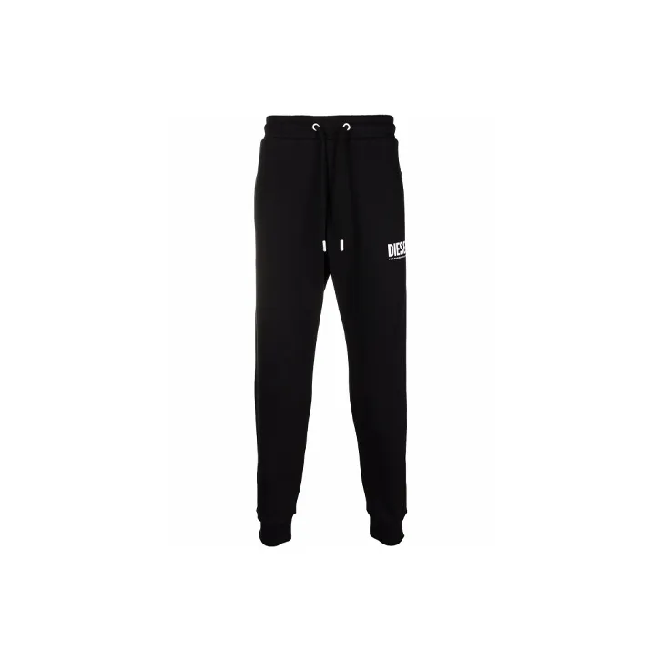 DIESEL Knitted Sweatpants Men Black-0