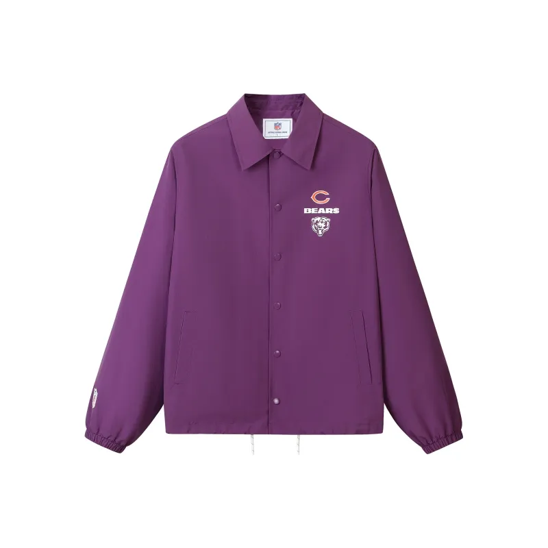 NFL Jackets Coats Unisex Purple-0