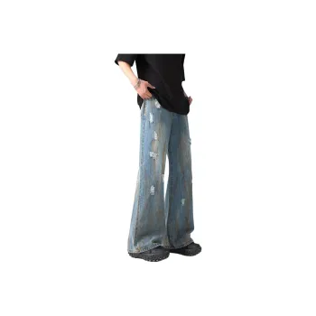 NVRFRGT Jeans Unisex Wasteland Blue