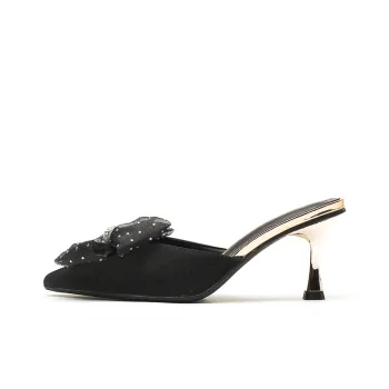 MABEL&CO Rubber Sole Slip Resistant Closed Toe Slippers Women's