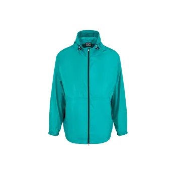 EMPORIO ARMANI EA7 SS24 Jacket Men's Turquoise