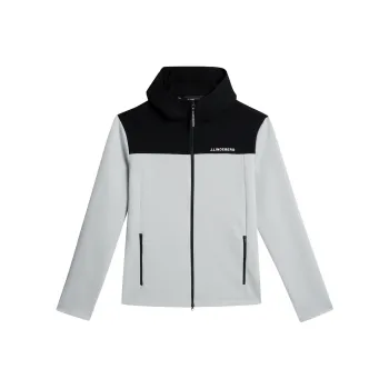 J.Lindeberg Light Grey Melange Jackets & Coats Men's Light Gray