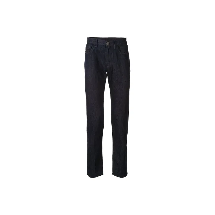 GIORGIO ARMANI Straight leg Dark wash Jeans-0
