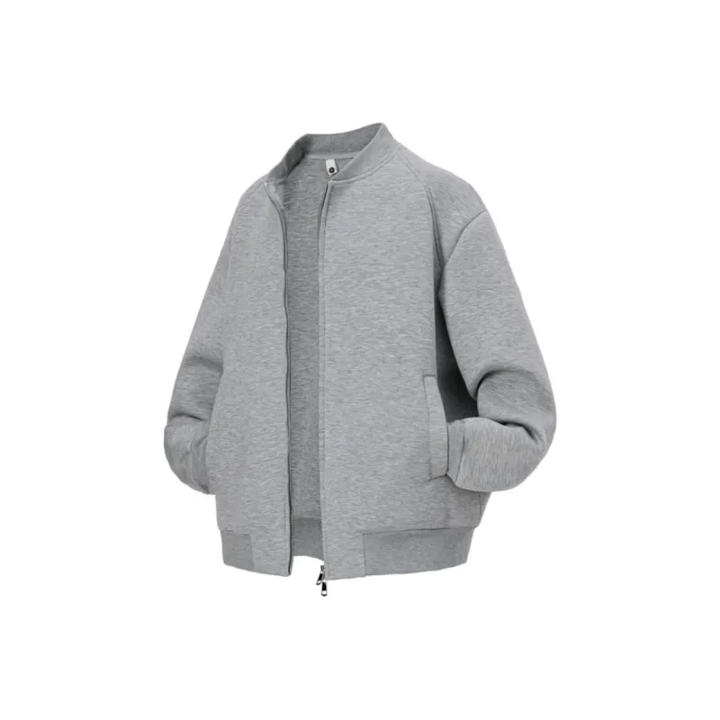 FFOMKE Jackets Coats Unisex Gray-0