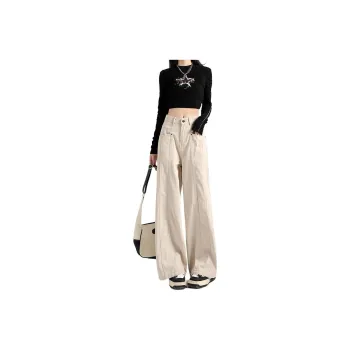NEAR HERE Jeans Unisex Apricot