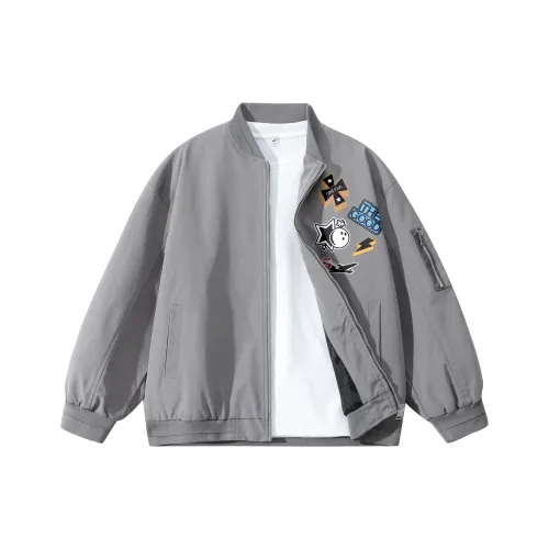 FASTFISH Jackets Coats Unisex Gray