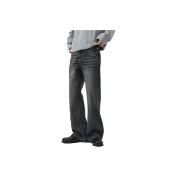 CREAZIONI LA FANTASIA E MOBILE Jeans Unisex Black Gray Color