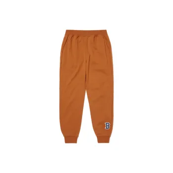 MLB Base Logo Knitted Sweatpants Unisex Brown
