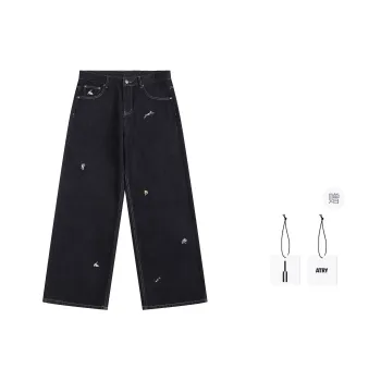 Atry Jeans Unisex Navy Blue
