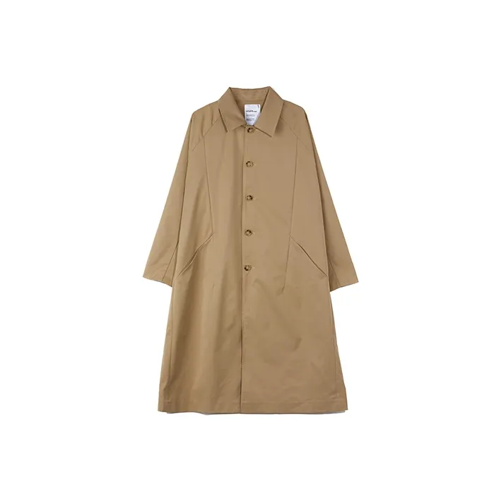 ROARINGWILD ARCH Trench Coats Unisex Khaki-0