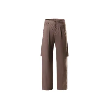 PSO Brand WHITE Series Cargo Pants Unisex Gray Vermilion Brown