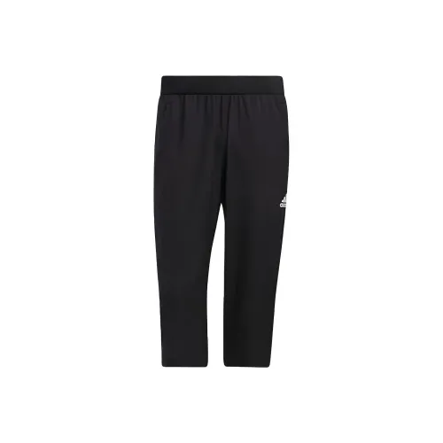 Adidas Knitted Sports Pants Men's Black
