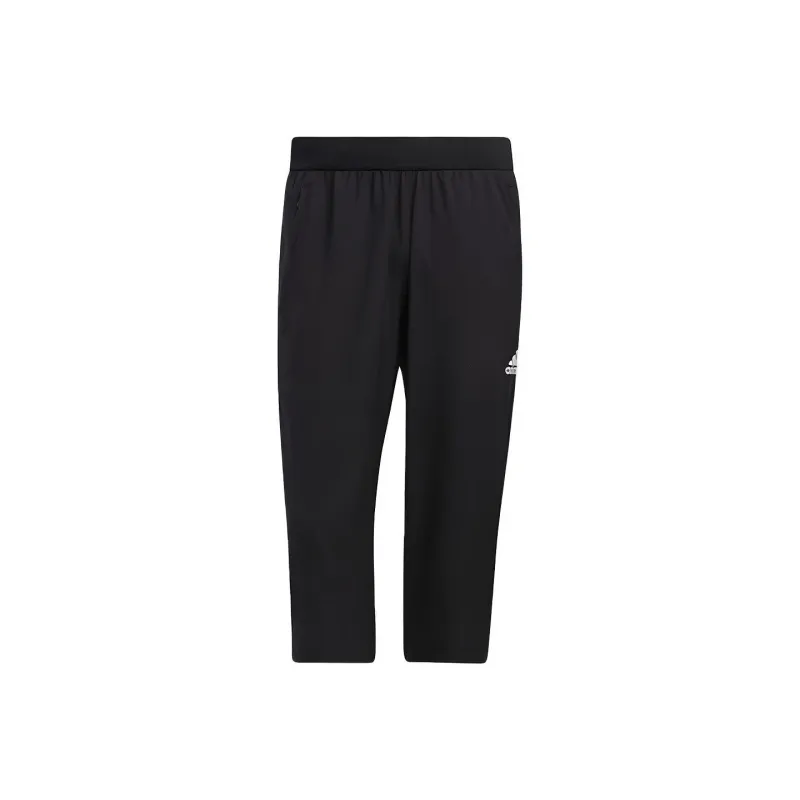Adidas Knitted Sports Pants Men's Black-0