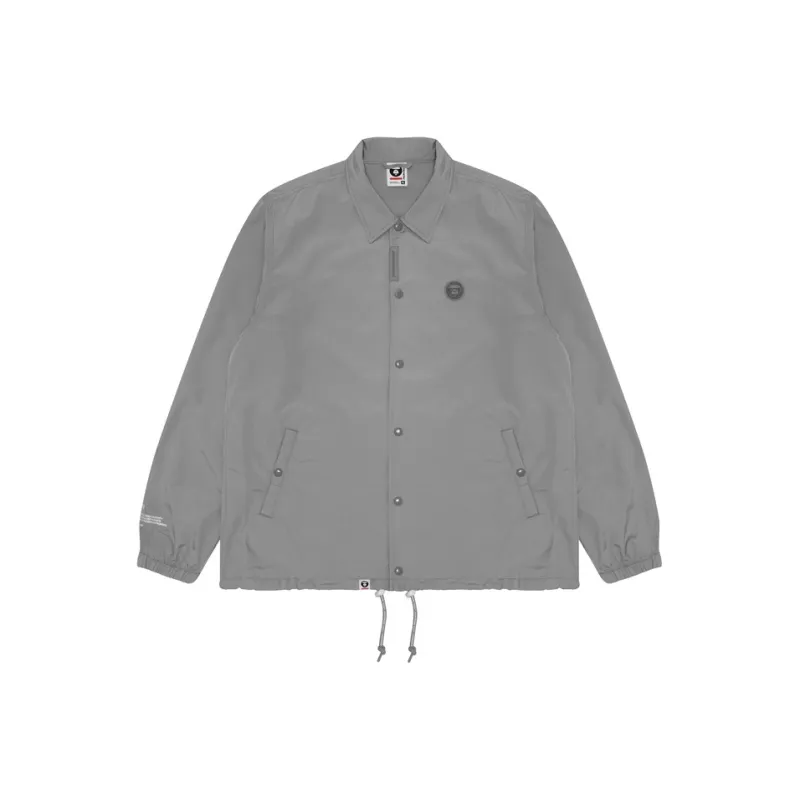 Aape Logo appliqué Shirt Jacket-5